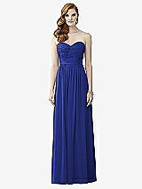 Front View Thumbnail - Cobalt Blue Dessy Collection Style 2957