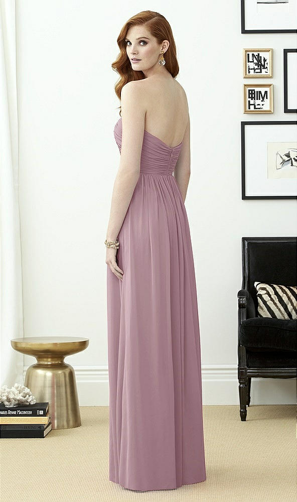 Back View - Dusty Rose Dessy Collection Style 2957