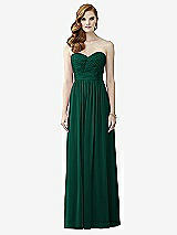 Front View Thumbnail - Hunter Green Dessy Collection Style 2957