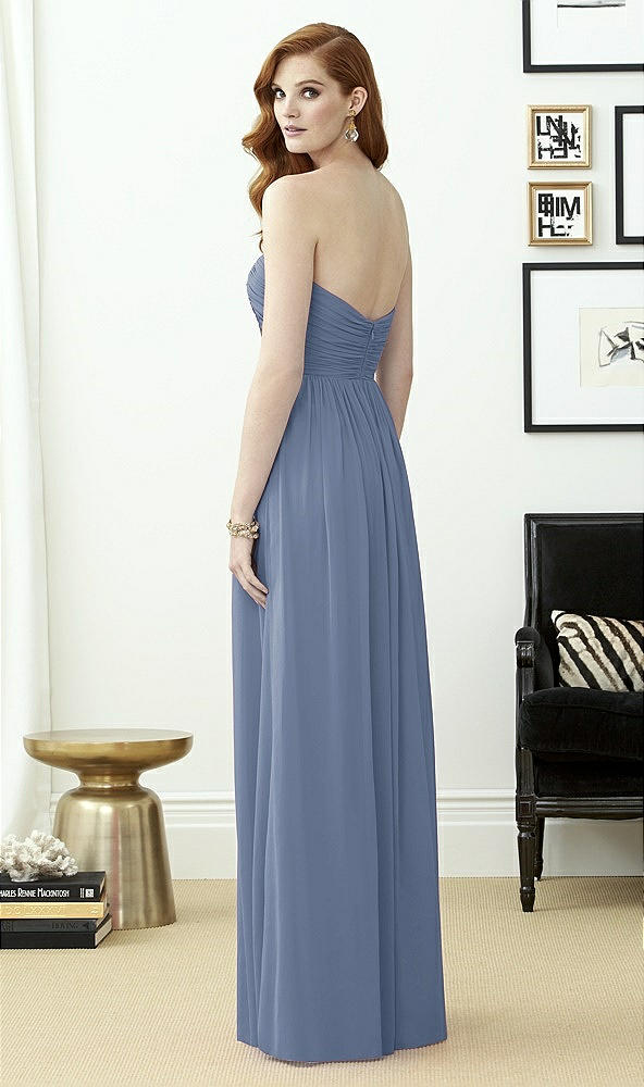 Back View - Larkspur Blue Dessy Collection Style 2957