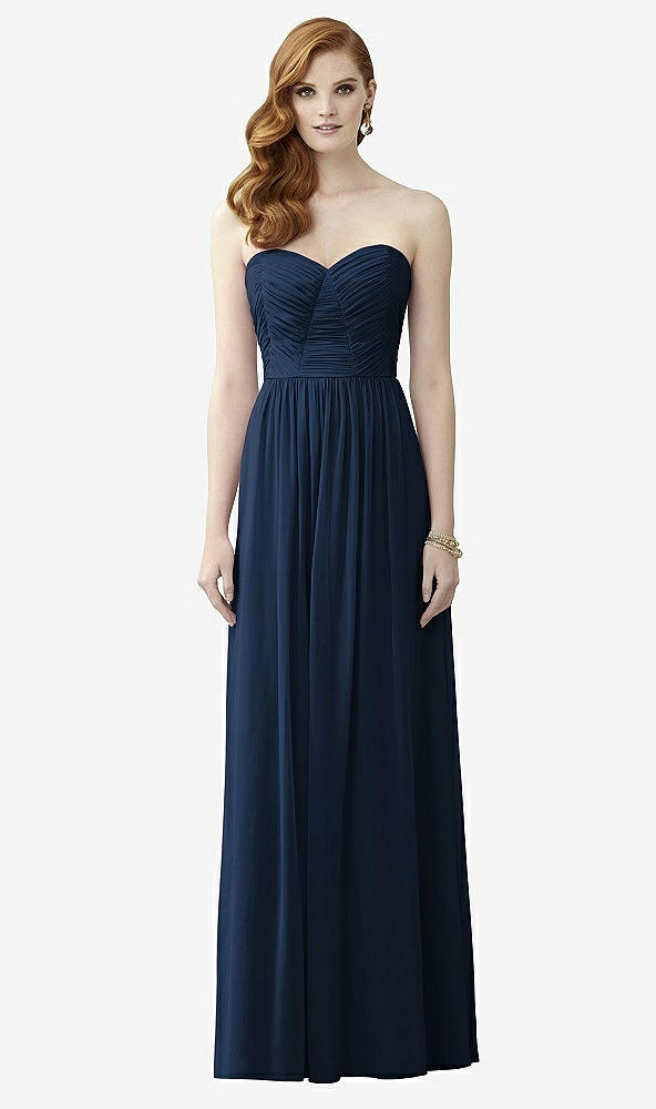 Front View - Midnight Navy Dessy Collection Style 2957