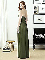 Rear View Thumbnail - Olive Green Dessy Collection Style 2957