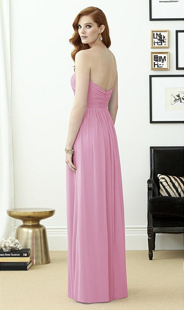 Back View - Powder Pink Dessy Collection Style 2957