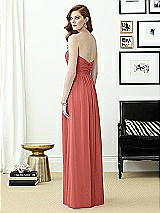 Rear View Thumbnail - Coral Pink Dessy Collection Style 2957