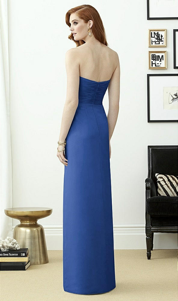 Back View - Classic Blue Dessy Collection Style 2959