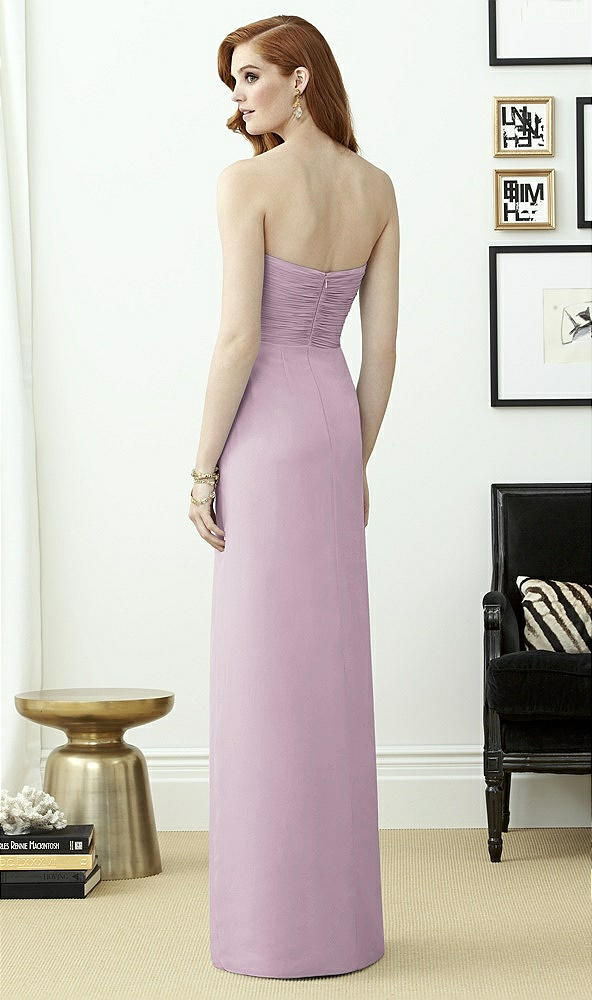 Back View - Suede Rose Dessy Collection Style 2959