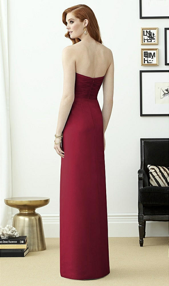 Back View - Burgundy Dessy Collection Style 2959