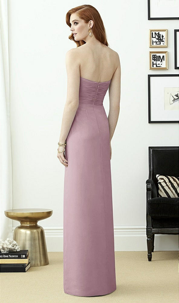 Back View - Dusty Rose Dessy Collection Style 2959