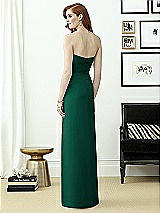 Rear View Thumbnail - Hunter Green Dessy Collection Style 2959