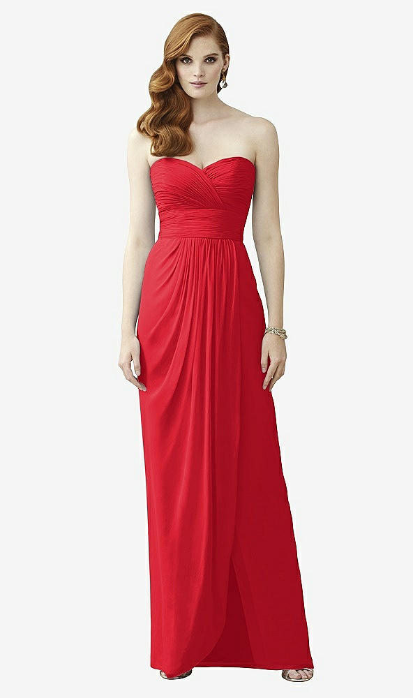 Front View - Parisian Red Dessy Collection Style 2959