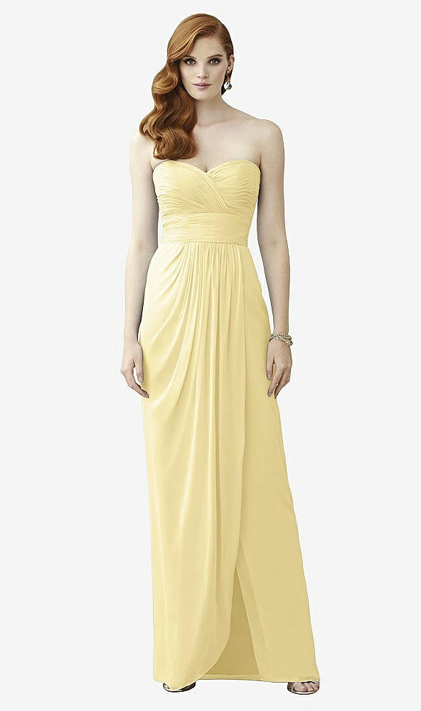 Front View - Pale Yellow Dessy Collection Style 2959