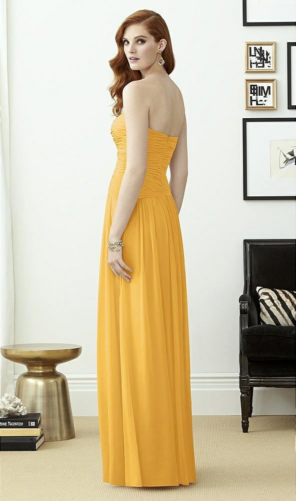 Back View - NYC Yellow Dessy Collection Style 2960