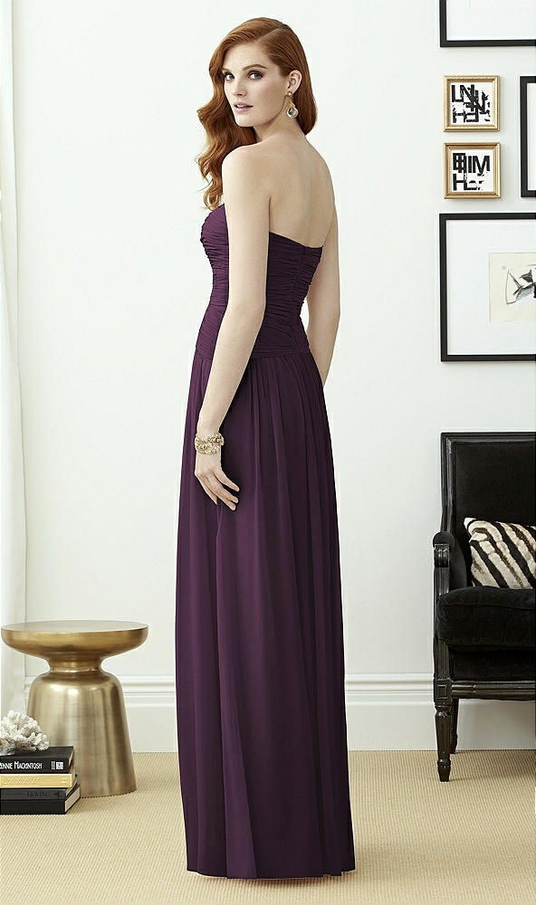 Back View - Aubergine Dessy Collection Style 2960