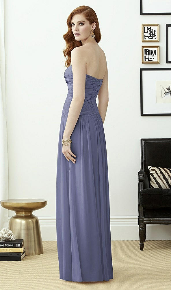 Back View - French Blue Dessy Collection Style 2960