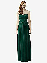 Front View Thumbnail - Hunter Green Dessy Collection Style 2960