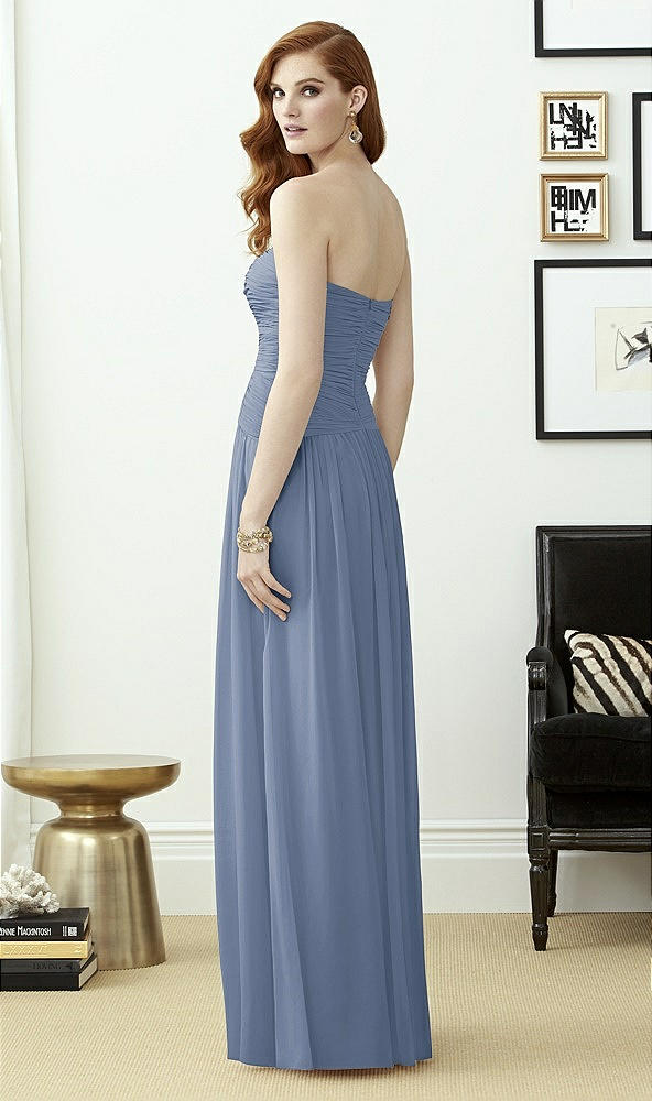 Back View - Larkspur Blue Dessy Collection Style 2960