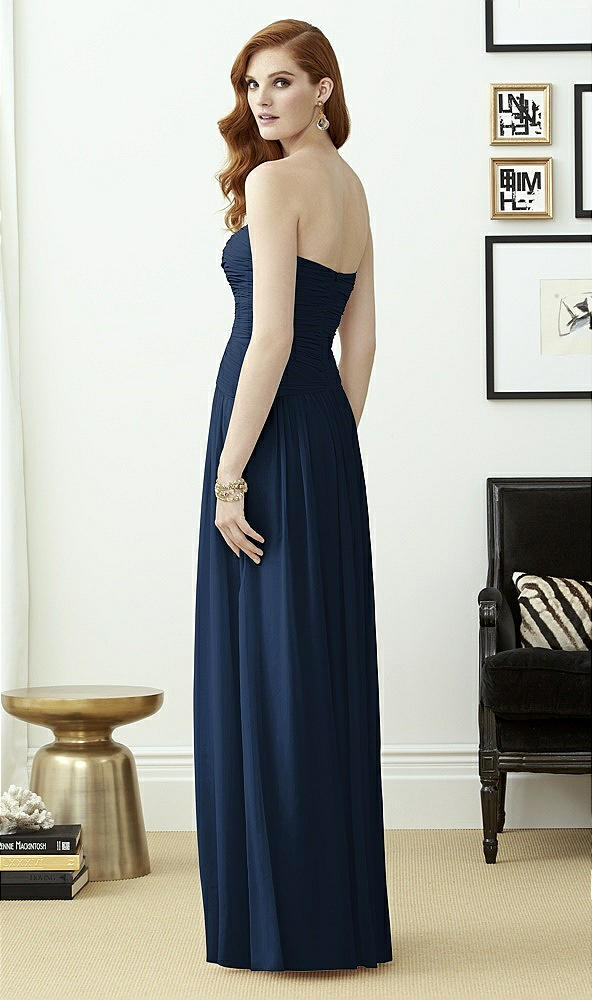 Back View - Midnight Navy Dessy Collection Style 2960