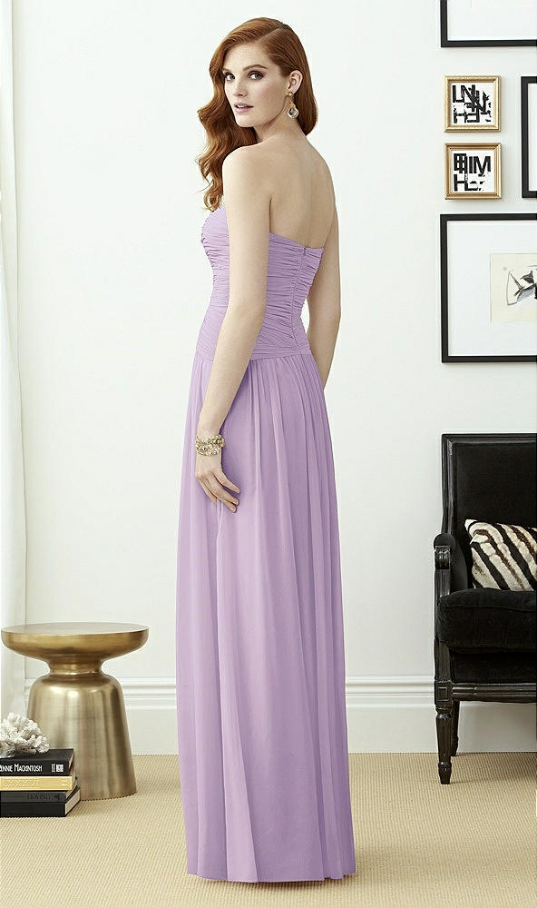 Back View - Pale Purple Dessy Collection Style 2960