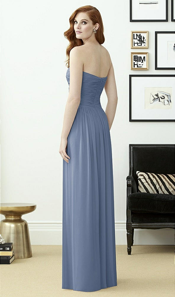 Back View - Larkspur Blue Dessy Collection Style 2961