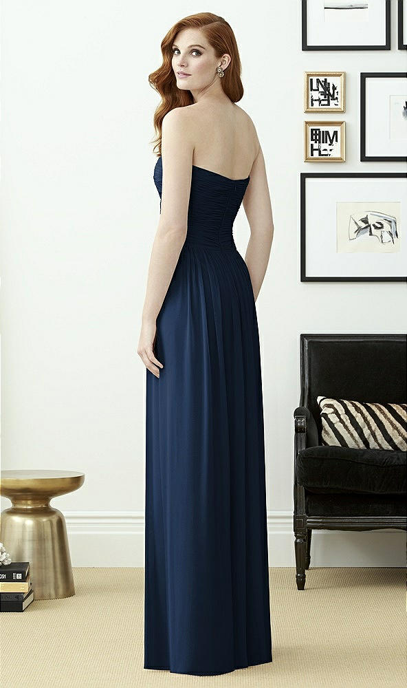 Back View - Midnight Navy Dessy Collection Style 2961