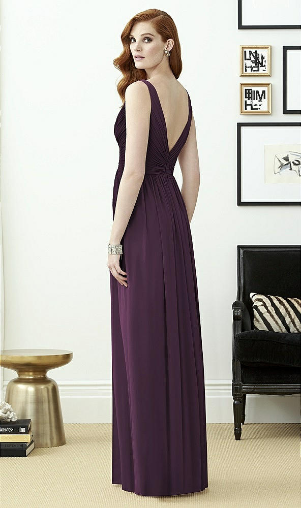 Back View - Aubergine Dessy Collection Style 2962