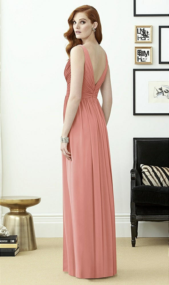 Back View - Desert Rose Dessy Collection Style 2962