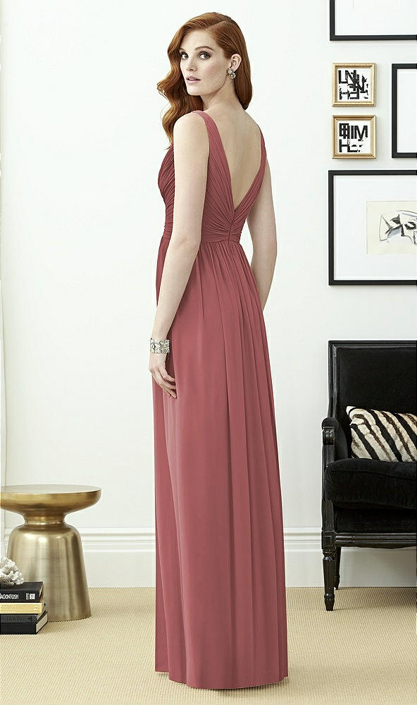Back View - English Rose Dessy Collection Style 2962