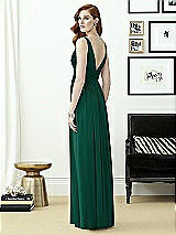 Rear View Thumbnail - Hunter Green Dessy Collection Style 2962