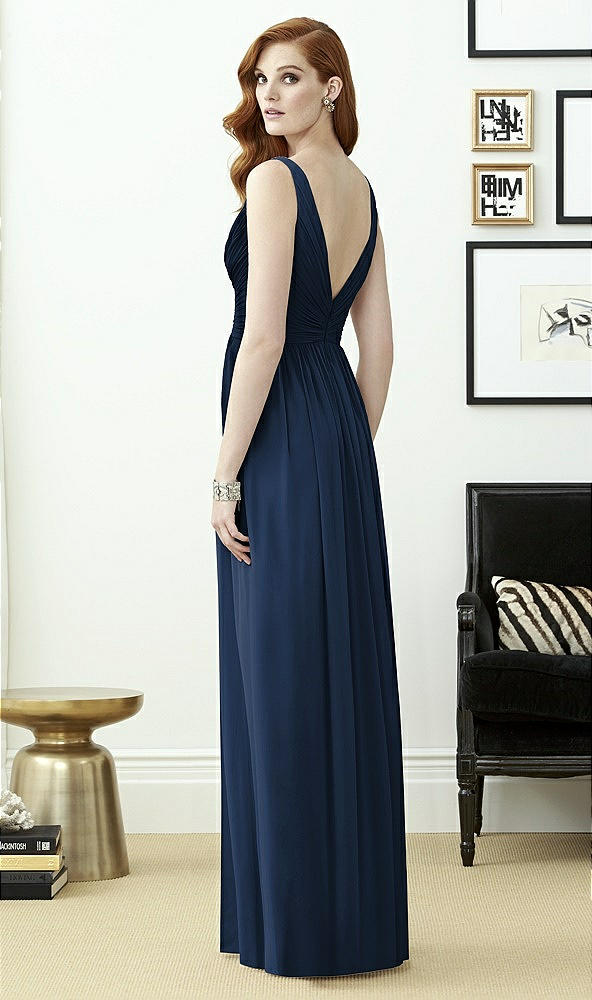 Back View - Midnight Navy Dessy Collection Style 2962
