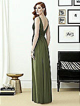 Rear View Thumbnail - Olive Green Dessy Collection Style 2962