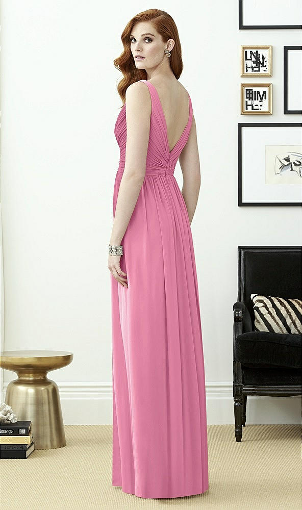 Back View - Orchid Pink Dessy Collection Style 2962