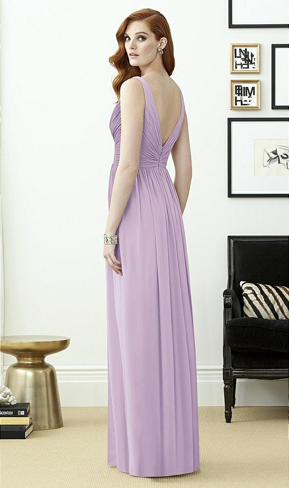 Back View - Pale Purple Dessy Collection Style 2962