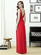 Rear View Thumbnail - Parisian Red Dessy Collection Style 2962