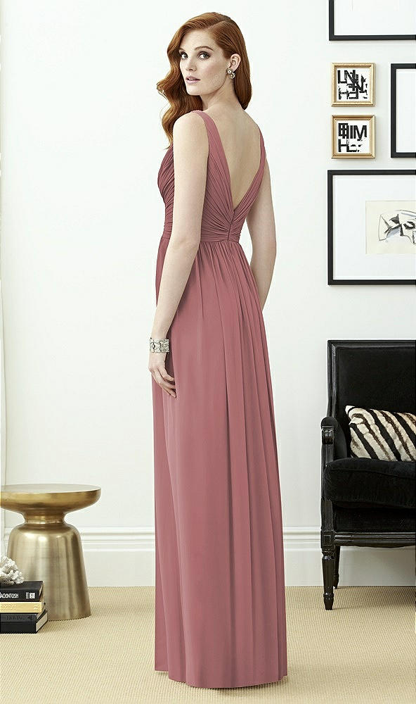 Back View - Rosewood Dessy Collection Style 2962