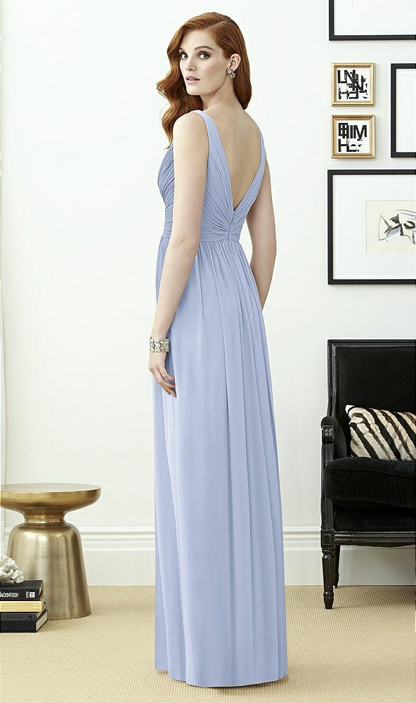 Back View - Sky Blue Dessy Collection Style 2962