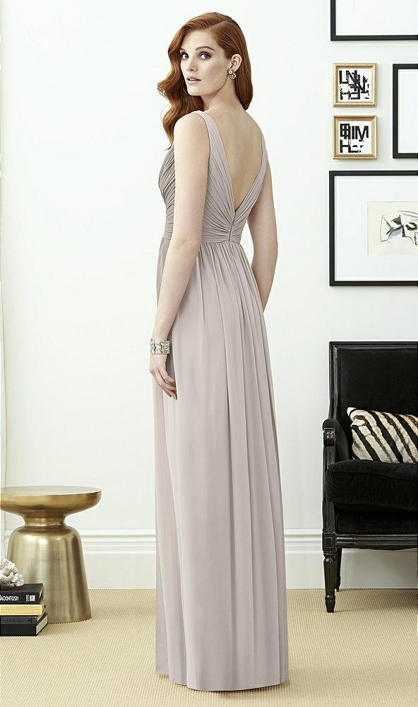 Back View - Taupe Dessy Collection Style 2962