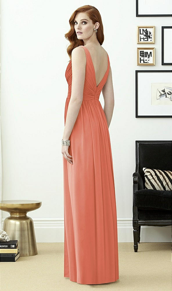 Back View - Terracotta Copper Dessy Collection Style 2962