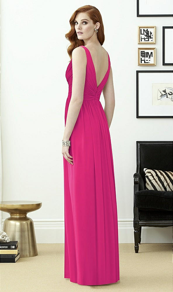 Back View - Think Pink Dessy Collection Style 2962
