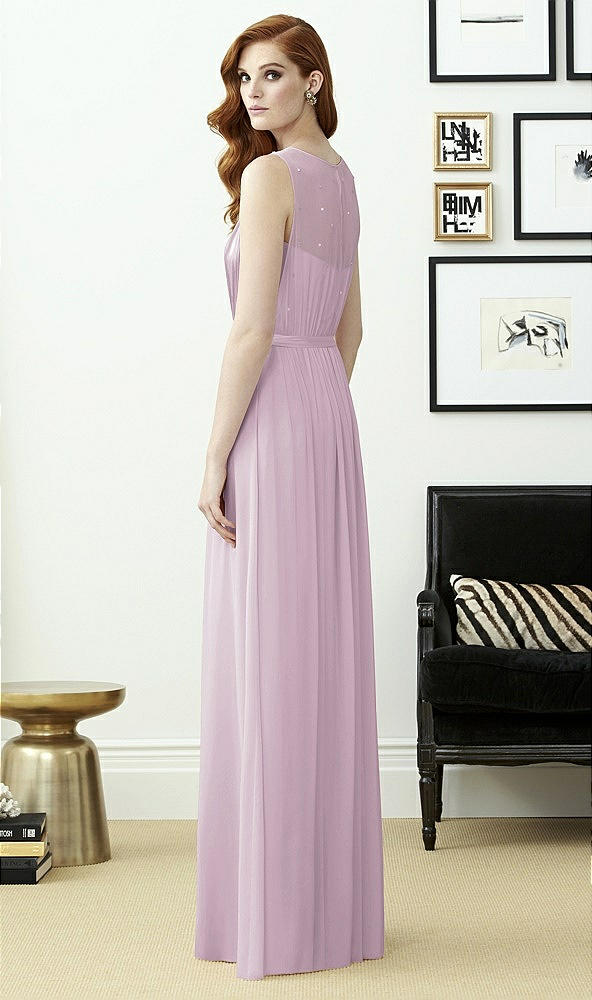 Back View - Suede Rose Dessy Collection Style 2963