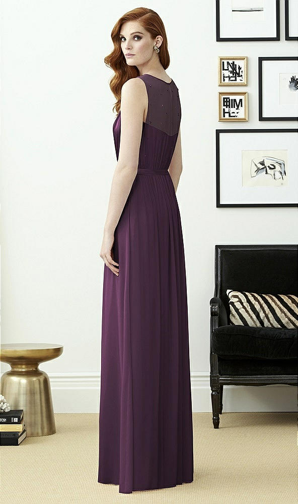 Back View - Aubergine Dessy Collection Style 2963