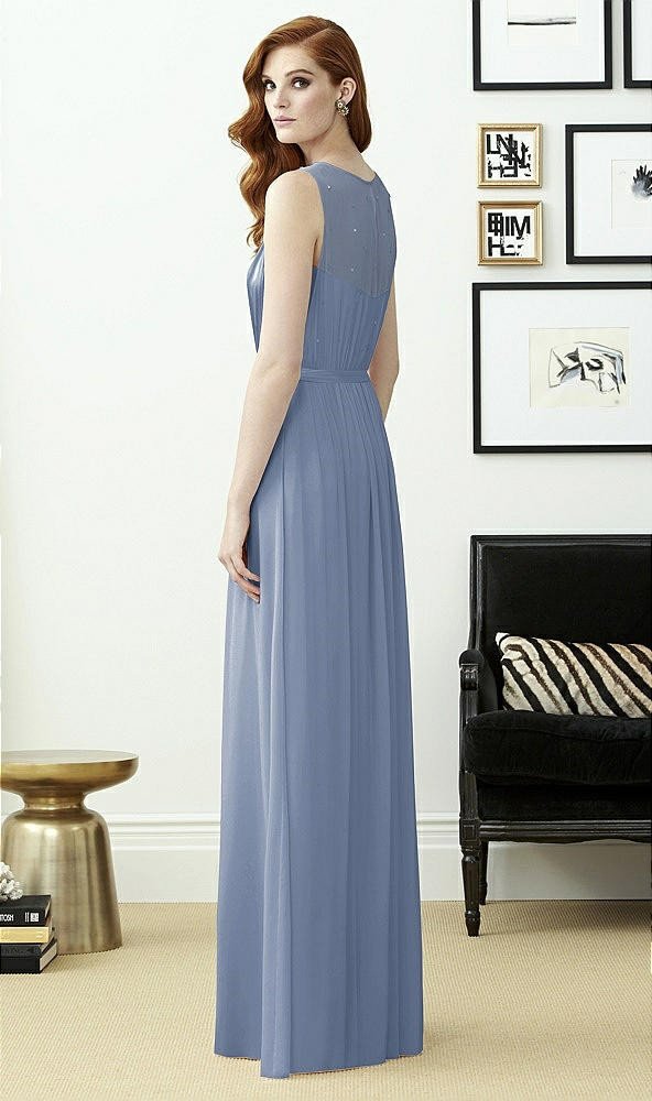 Back View - Larkspur Blue Dessy Collection Style 2963
