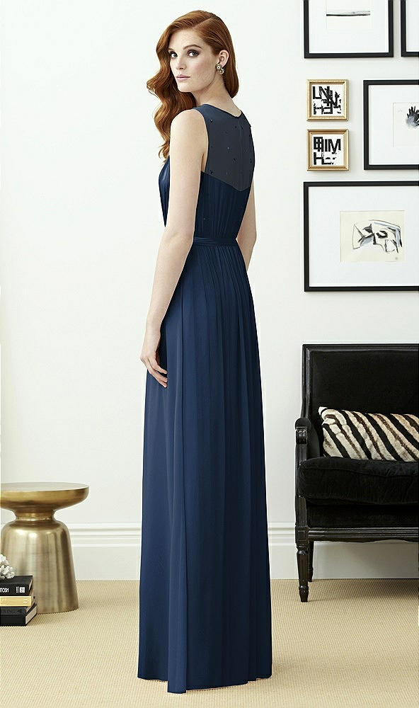Back View - Midnight Navy Dessy Collection Style 2963