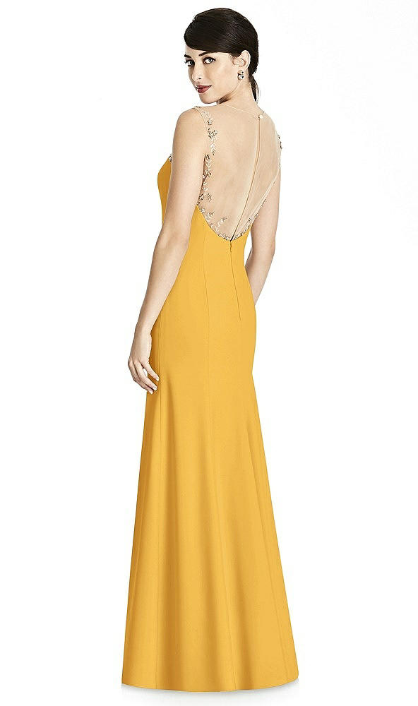 Back View - NYC Yellow Dessy Collection Style 2964