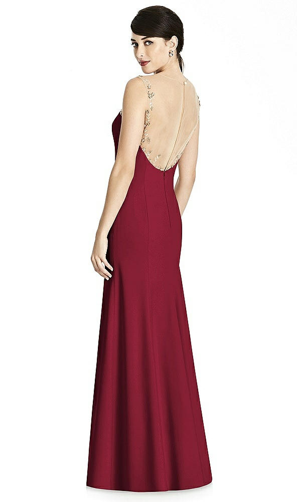 Back View - Burgundy Dessy Collection Style 2964