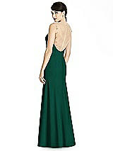 Rear View Thumbnail - Hunter Green Dessy Collection Style 2964