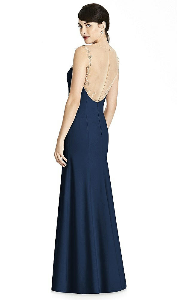 Back View - Midnight Navy Dessy Collection Style 2964
