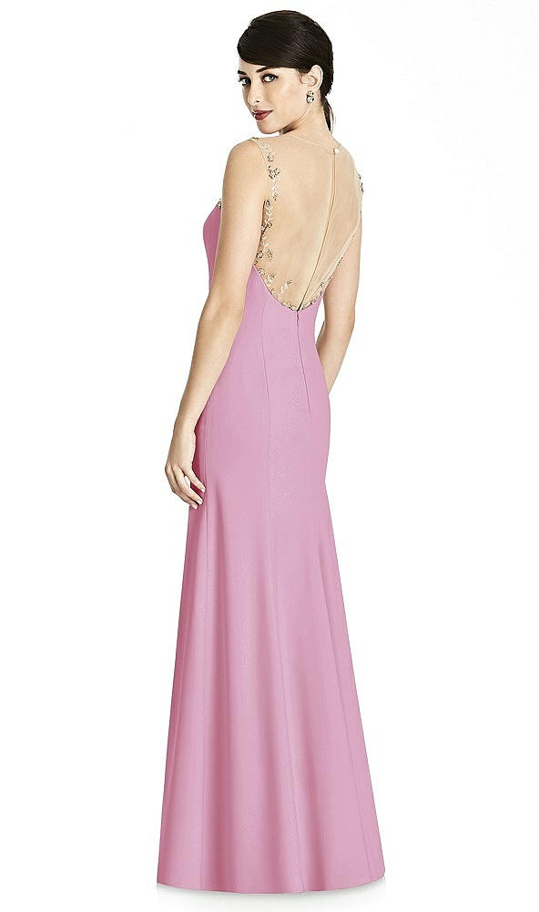 Back View - Powder Pink Dessy Collection Style 2964