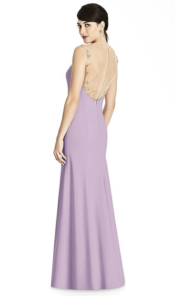 Back View - Pale Purple Dessy Collection Style 2964