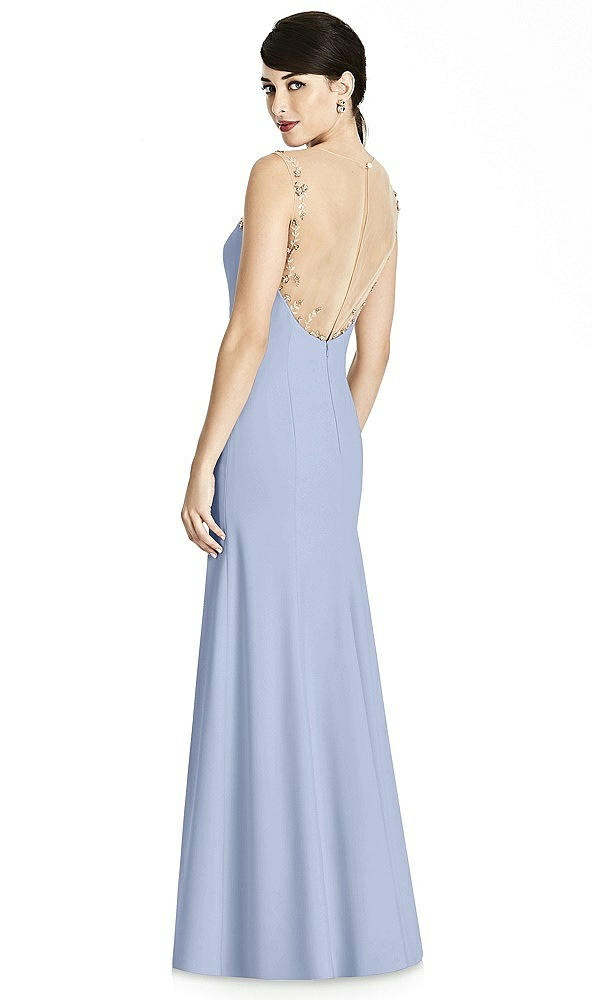 Back View - Sky Blue Dessy Collection Style 2964