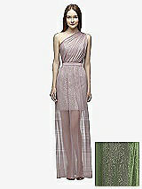 Front View Thumbnail - Clover & Suede Rose Lela Rose Bridesmaid Style LR224
